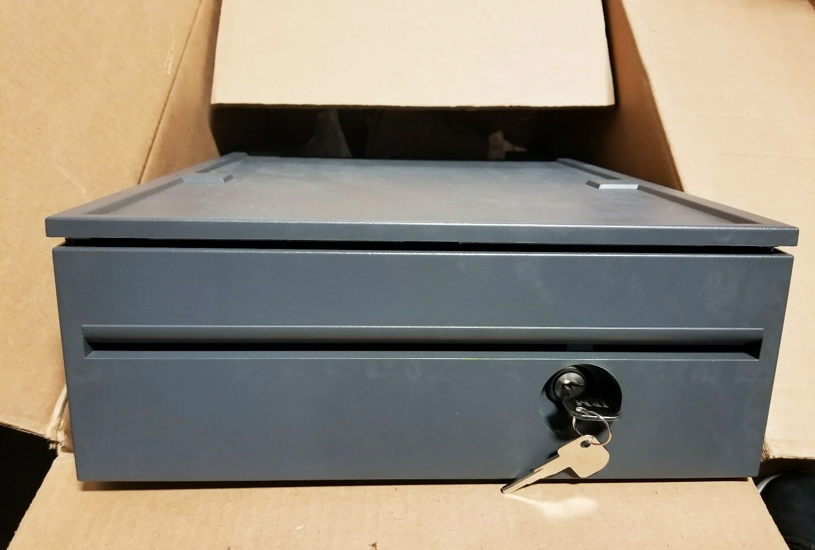 IBM POS Cash Drawer - 46N4329 / Grey Iron