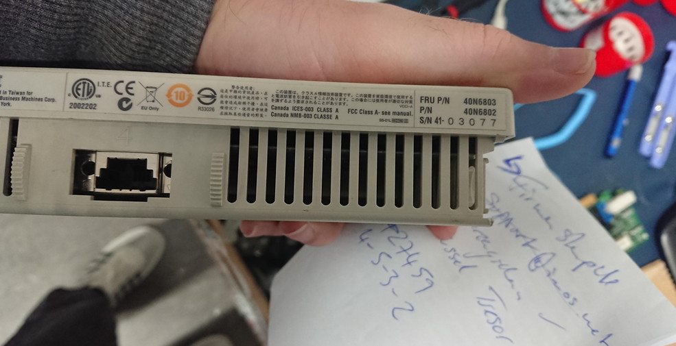 IBM TOSHIBA 40N6803 IBM VFD-II Customer Display - features and details