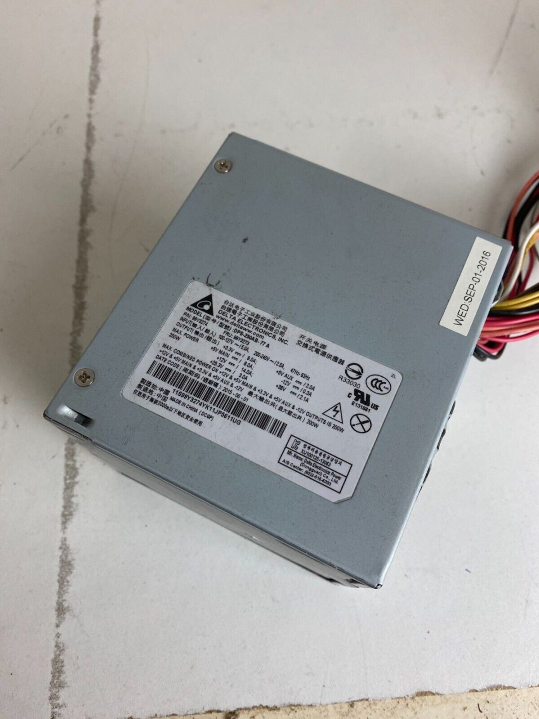 TOSHIBA IBM SurePOS 700 4900-785 Power Supply FRU 99Y3273 DPS-250A-77 A