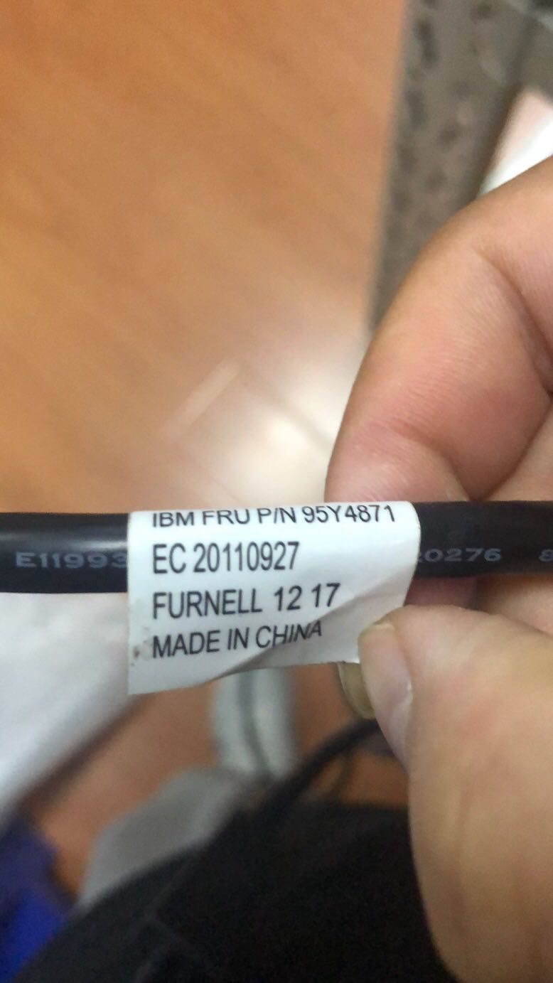 TOSHIBA IBM WAVE POS HUB 24V CABLE PN 95Y4871